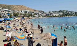 Bodrum’da çöl sıcakları