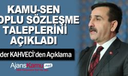 Kamu-Sen Toplu Sözleşme Taleplerini Açıkladı