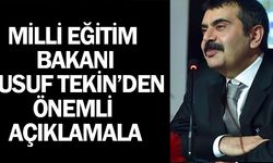 Milli Eğitim Bakanından Önemli Açıklamalar