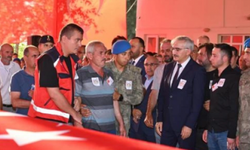 Şehit Ömer Cinkara son yolculuğuna uğurlandı