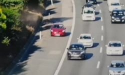 Yoğunluktan kaçtılar ama polis dronuna takıldılar
