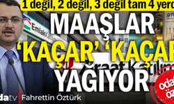 Ak Partili O İsim 1 Değil 2 Değil 3 Değil Tam 4 Yerden Maaş Alıyor
