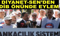 Diyanet-Sen’den DİB Önünde Eylem