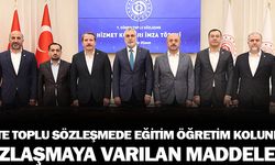 İşte Toplu Sözleşmede Eğitim Öğretim Kolunda Elde Edilen Kazanımlar