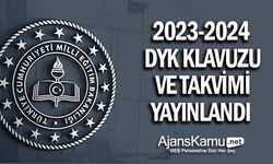 MEB 2023-2024 DYK Kılavuzu ve Takvimi Yayımlandı