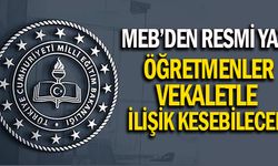 MEB'den Resmi Yazı Öğretmenler Vekalet İle İlişik Kesebilecek