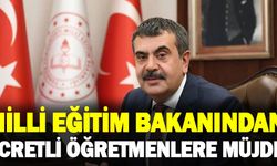 Milli Eğitim Bakanından Ücretli Öğretmenlere Müjde!