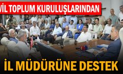Sivil Toplum Kuruluşlarından Şanlıurfa İl Milli Eğitim Müdürüne Destek