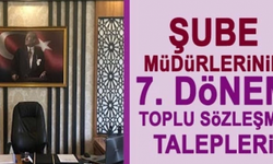 Şube müdürlerinin 7. dönem toplu sözleşme beklentileri