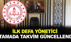 2023 MEB İlk Defa Yönetici Atama Takvimi Güncellendi.