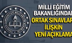 MEB, Ortak Sınavlara İlişkin Yeni Açıklama Yaptı