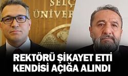 Rektörü YÖK’e şikâyet etti, kendisi açığa alındı