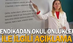 Sendikadan Öğretmen Önlüğü Açıklaması Geldi