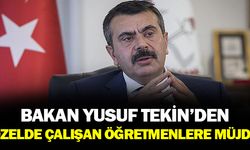Bakan Tekin’den Özel Sektörde Çalışan Öğretmenlere  Müjde!