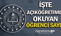 MEB Açıköğretimde Okuyan Öğrenci Sayısını Açıkladı