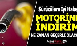 Motorin Fiyatlarında İndirim!