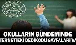 Okulların gündeminde internetteki dedikodu sayfaları var!