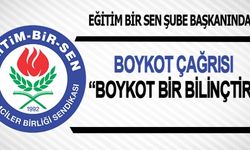 Eğitim Bir Sen'den Boykot Çağrısı