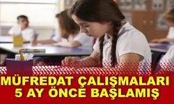 Müfredat çalışmaları 5 ay önce başlamış
