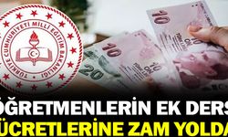 Öğretmenlerin Ek Ders Ücretlerine Zam Yolda