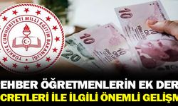 Rehber öğretmenlerinin ek ders ücretleri ile ilgili önemli gelişme