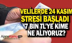 Velilerde 24 Kasım Stresi Başladı: "7 bin TL ile kime ne alıyoruz?"