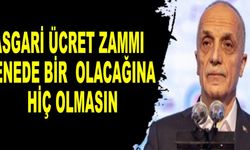 Asgari ücret zammı senede bir olacağına hiç olmasın