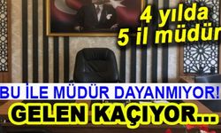 Bu ile müdür dayanmıyor, gelen kaçıyor! 4 yılda 5. müdür...