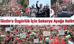 Filistin’e Özgürlük İçin Sakarya Ayağa Kalktı