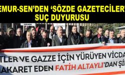 Memur-Sen’den ‘Sözde Gazeteciler’e Suç Duyurusu