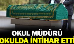 Okul müdürü, okulda intihar etti!