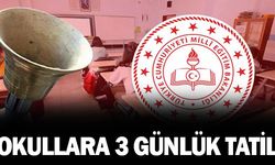Okullara 3 günlük tatil!