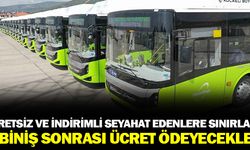 Ücretsiz ve indirimli seyahat edenlere yeni yıl sürprizi 4 biniş sonrası ücret ödenecek!