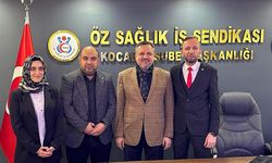 Ak Parti İzmit İlçe Yönetiminden Öz Sağlık-İş'e Ziyaret
