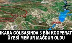Ankara Gölbaşında 3 bin kooperatif üyesi memur mağdur oldu