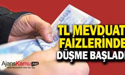 Faizlerde gerileme başladı