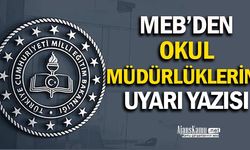 MEB'den Okul Müdürlüklerine Önemli Uyarı