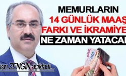 Memurların 14 günlük maaş farkı ve ikramiyesi ne zaman ödenecek?