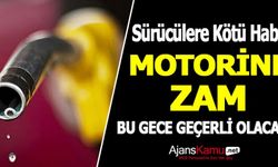 Motorine zam geliyor! 20 Ocak Cumartesi pompa fiyatları değişecek
