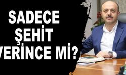 SADECE ŞEHİT VERİNCE Mİ?