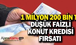 1.200.000 TL konut kredisi kampanyası: 10 yıl vadeli düşük faizli ödeme fırsatı...