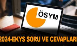 2024 EKYS Soruları ve Cevapları