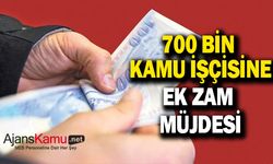 Kamu İşçilerine Ek Zam Müjdesi!