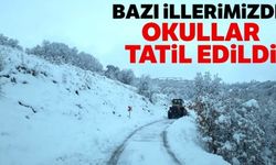 Kar Yağışı Nedeniyle O İlimizde Okullar Tatil Edildi