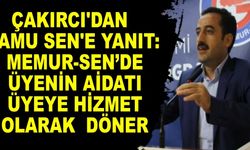 Memur-Sen’den Kamu Sen'e Yanıt!