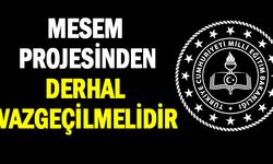 MESEM Projesinden Derhal Vazgeçilmelidir