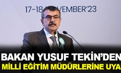 Milli Eğitim Bakanından İl Müdürlerine Uyarı!
