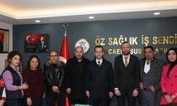 Muharrem Tutuş'tan, Sedat Balkan'a ziyaret