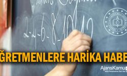 Öğretmenler İçin Harika Haber!