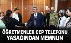 Öğretmenler Okullarda Uygulanan Cep Telefonu Yasağından Memnun